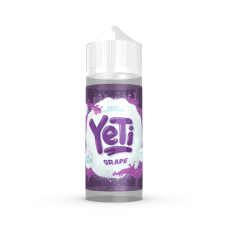 Yeti -Grape- Liquid, 100ml, 0mg, in 120ml Flasche