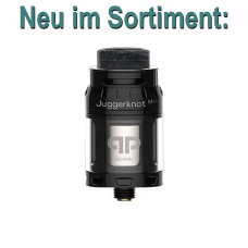 QP Design -JuggerKnot Mini RTA Verdampfer, schwarz QP Design -JuggerKnot Mini RTA Verdampfer, schwarz