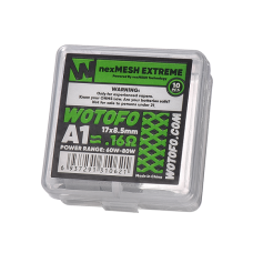 Wotofo -Profile RDA nex Drahtgeflecht Extreme A1 0.16 ohm, 10-er Pack Wotofo -Profile RDA nex Drahtgeflecht Extreme A1 0.16 ohm, 10-er Pack